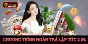 Chương trình hoàn trả lập tức 2.0%